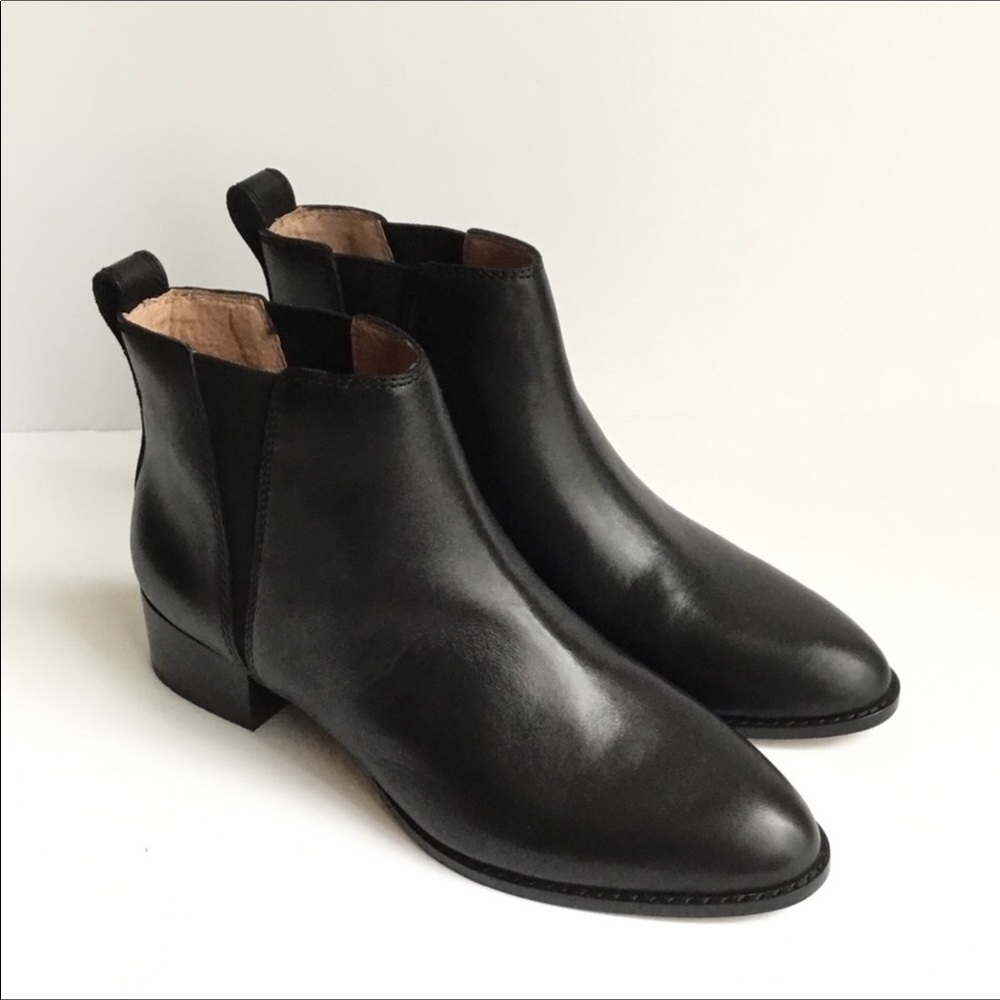 {Madewell} Carina Boot in True Black Size 7